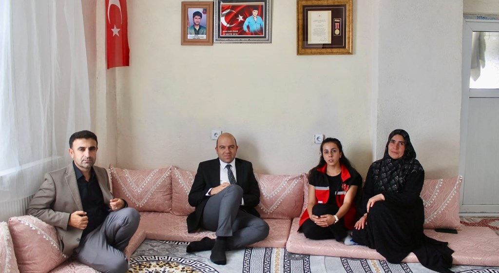 İl Müdürü Abdulhalim ÜNALAN’dan Şehit Ailesine Ziyaret