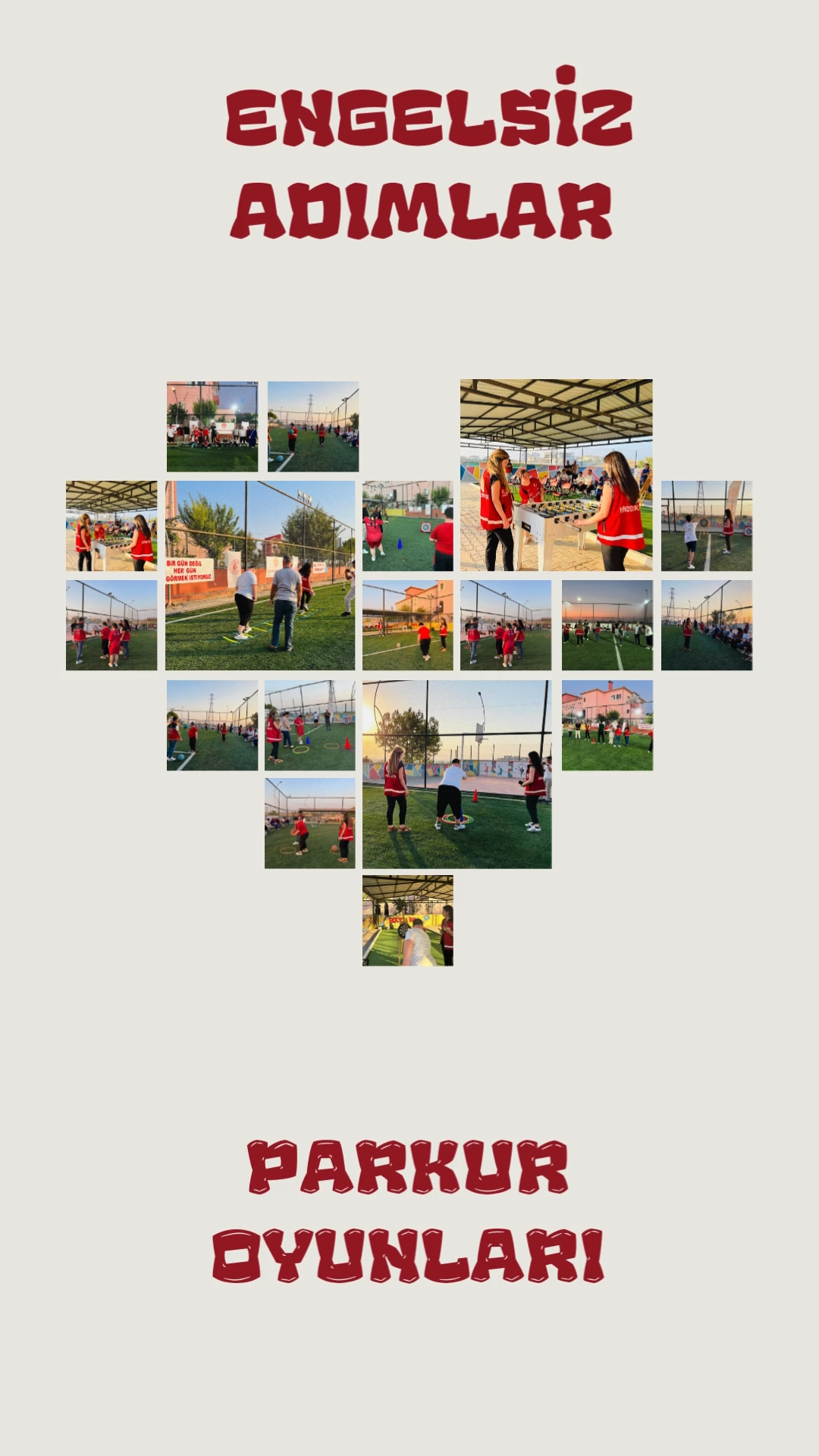 ENGELSİZ ADKIMLAR PARKUR OYUNLARI