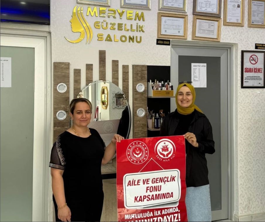 “Evlenecek Gençlerin Desteklenmesi Projesi” Kapsamında Protokollerimiz Devam Ediyor. Meryem Güzellik Salonu