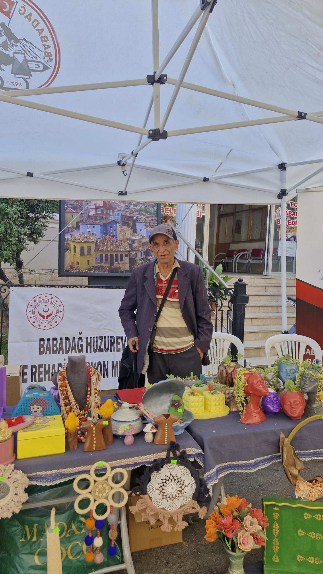 Babadağ Huzurevi Sakinlerinin Ürünleri Babafest’te Tanıtıldı