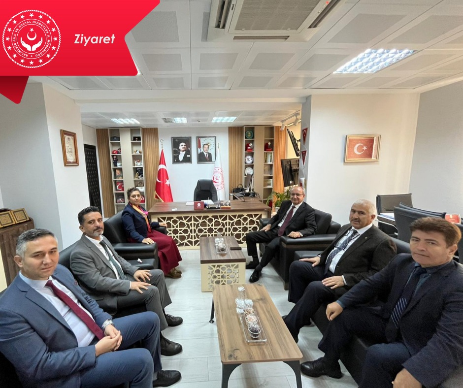  Vali Yardımcımız Sayın Nihat KAYNAR, İl Müdürümüz Sayın Emine BÖÇKÜN'ü makamında ziyaret etti