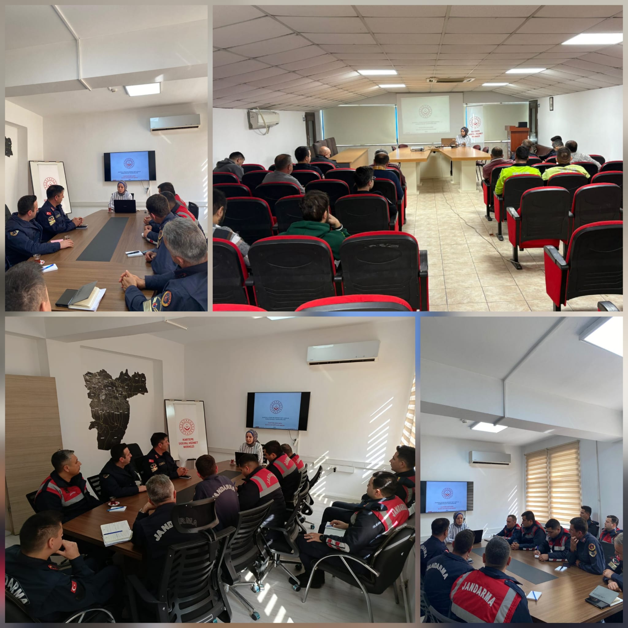 Kartepe’de Emniyet ve Jandarma Personeline “Kadına Yönelik Şiddetle Mücadele” Eğitimi Verildi