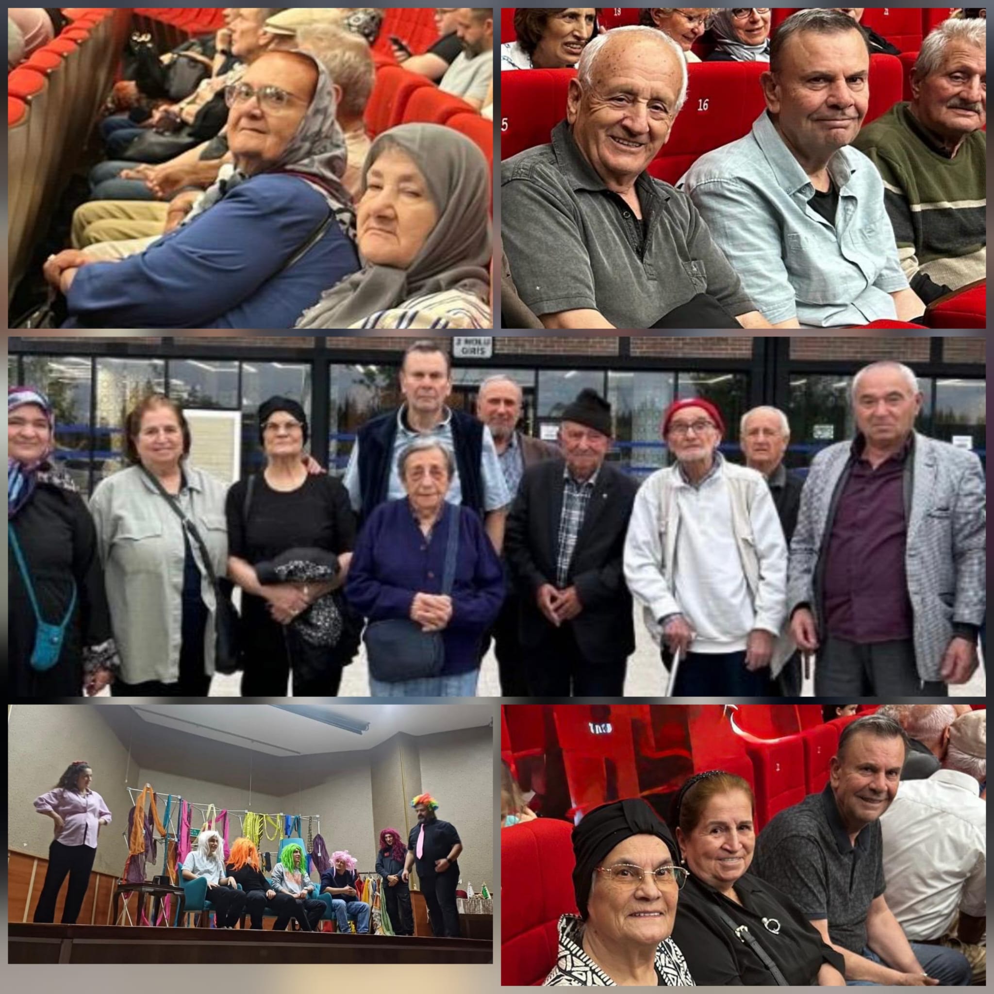 Huzurevi Sakinlerimiz Yeni Tiyatro Sezonunun İlk Oyununu Keyifle İzledi