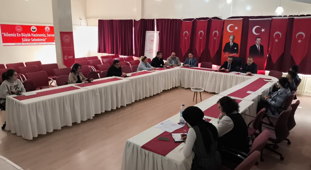 “Kırklareli Aile ve Sosyal Hizmetler Müdürlüğü Engelli Alanında Çalışan Sivil Toplum Kuruluşlarıyla Bir Araya Geldi”