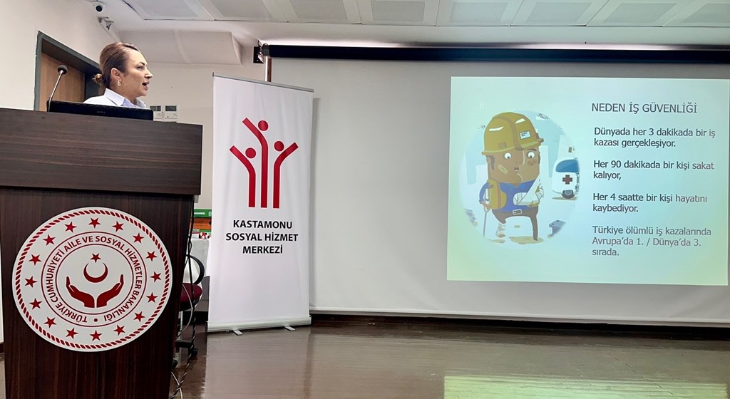 İl Müdürlüğümüz ve Bağlı Kuruluşlarımızda Görevli Personellerimize Temel İş sağlığı ve Güvenliği Eğitimi