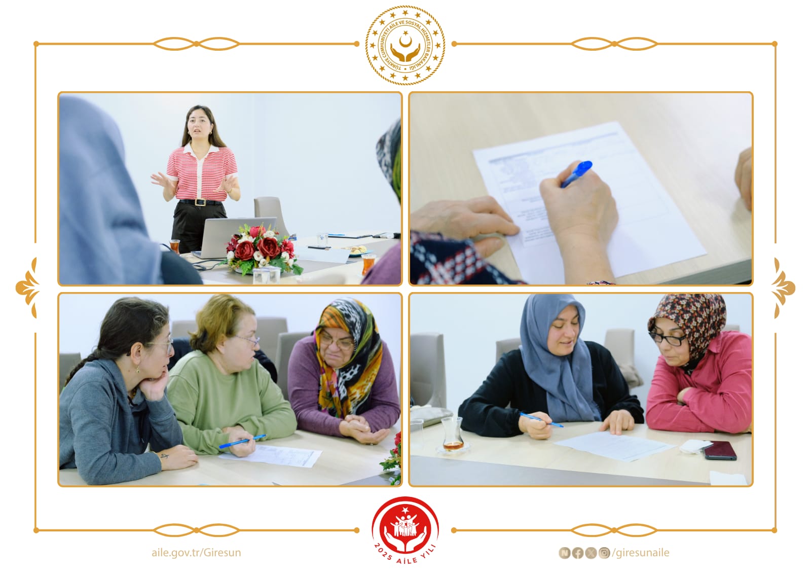 Ailelerimizin Güçlenmesi İçin Modüler Aile Eğitimlerimiz Devam Ediyor