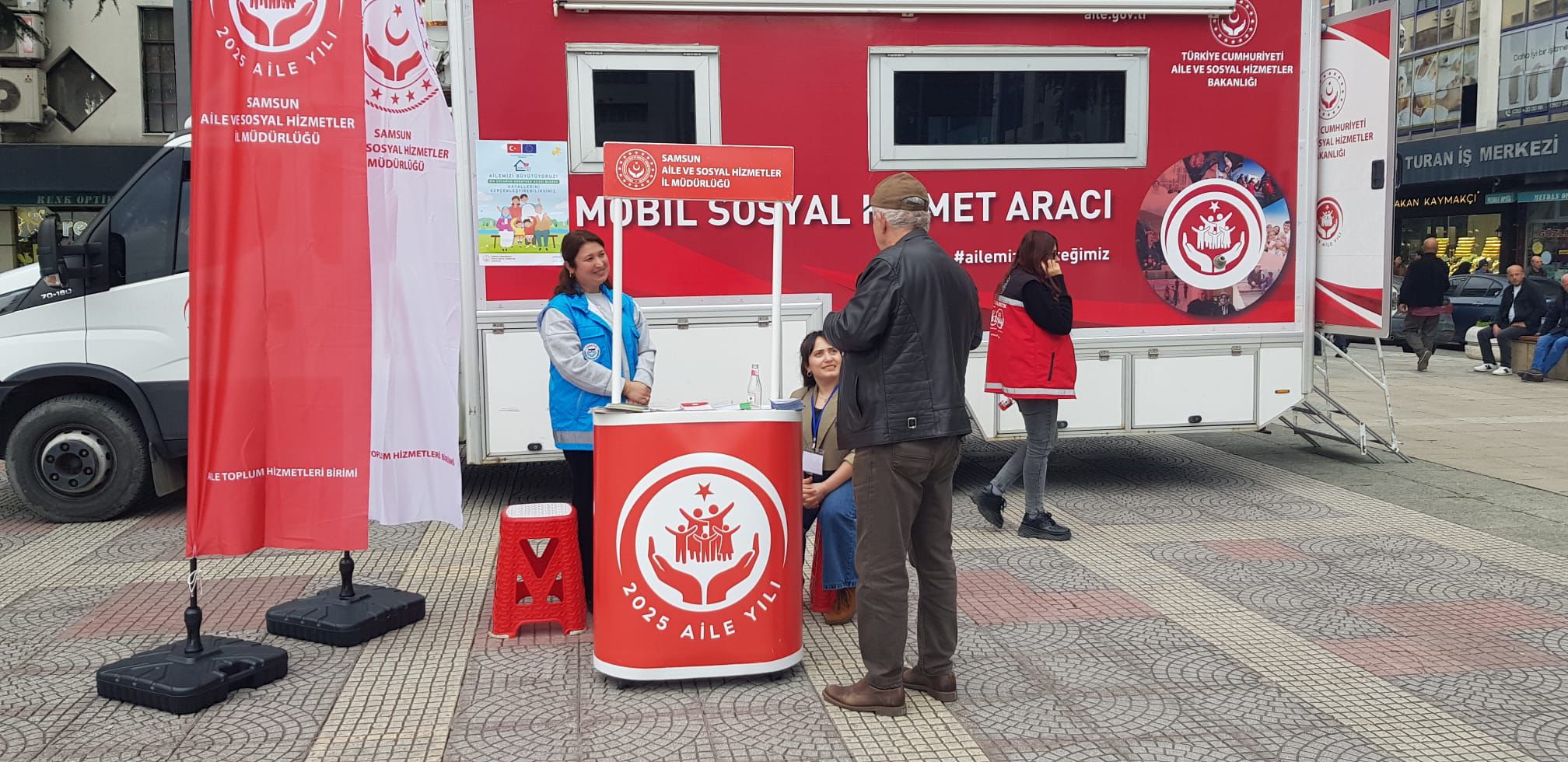 Mobil Sosyal Hizmet Aracı Samsun’da! 