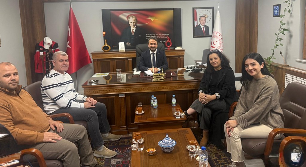 AB Erasmus Projesi Kapsamında İtalya’dan Gelen Ortaklarımızla Toplantı Gerçekleştirildi