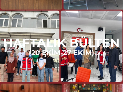 20– 27 Ekim Haftalık Bülten