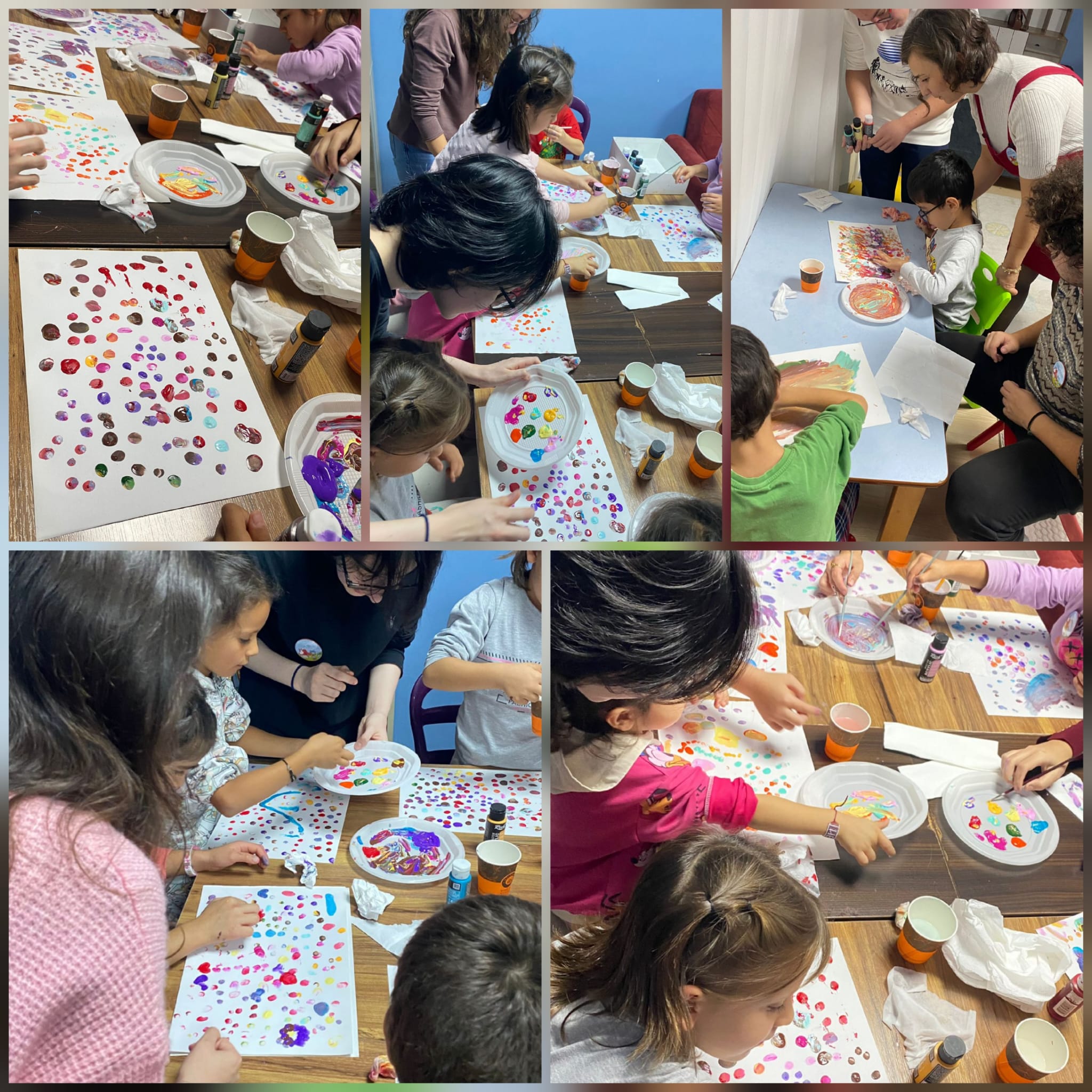 Abla Kardeş El Ele” Resim Kursu Başladı