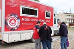 Mobil Sosyal Hizmet Aracı Akıncılar ve Gölova’da