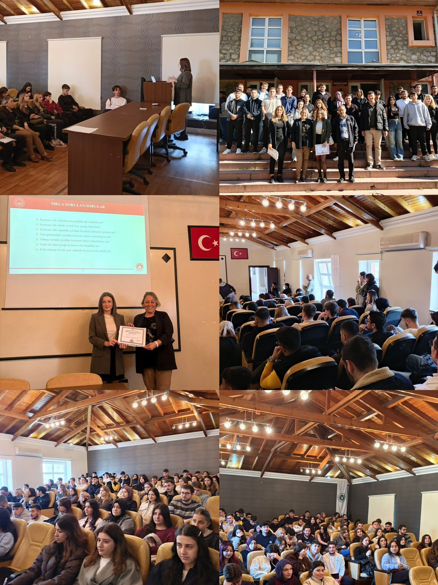 Hereke MYO Öğrencilerine Koruyucu Aile Hizmeti Hakkında Bilgilendirme