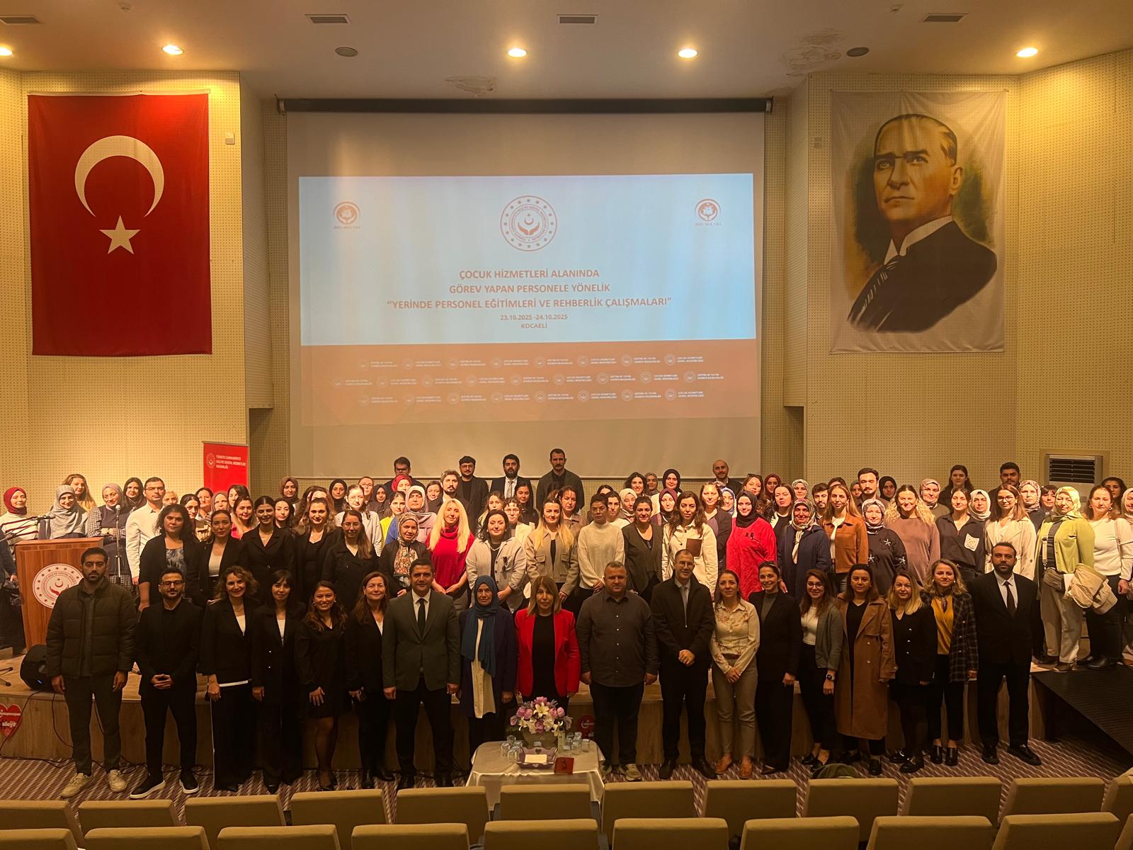 Çocuk Hizmetlerinde Yerinde Personel Eğitim Programı Başladı