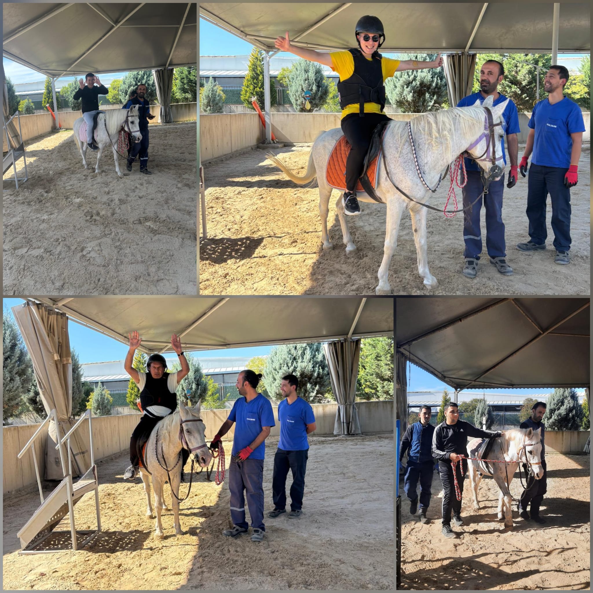 Özel Bireylerimiz Hippoterapi ile Becerilerini Geliştiriyor