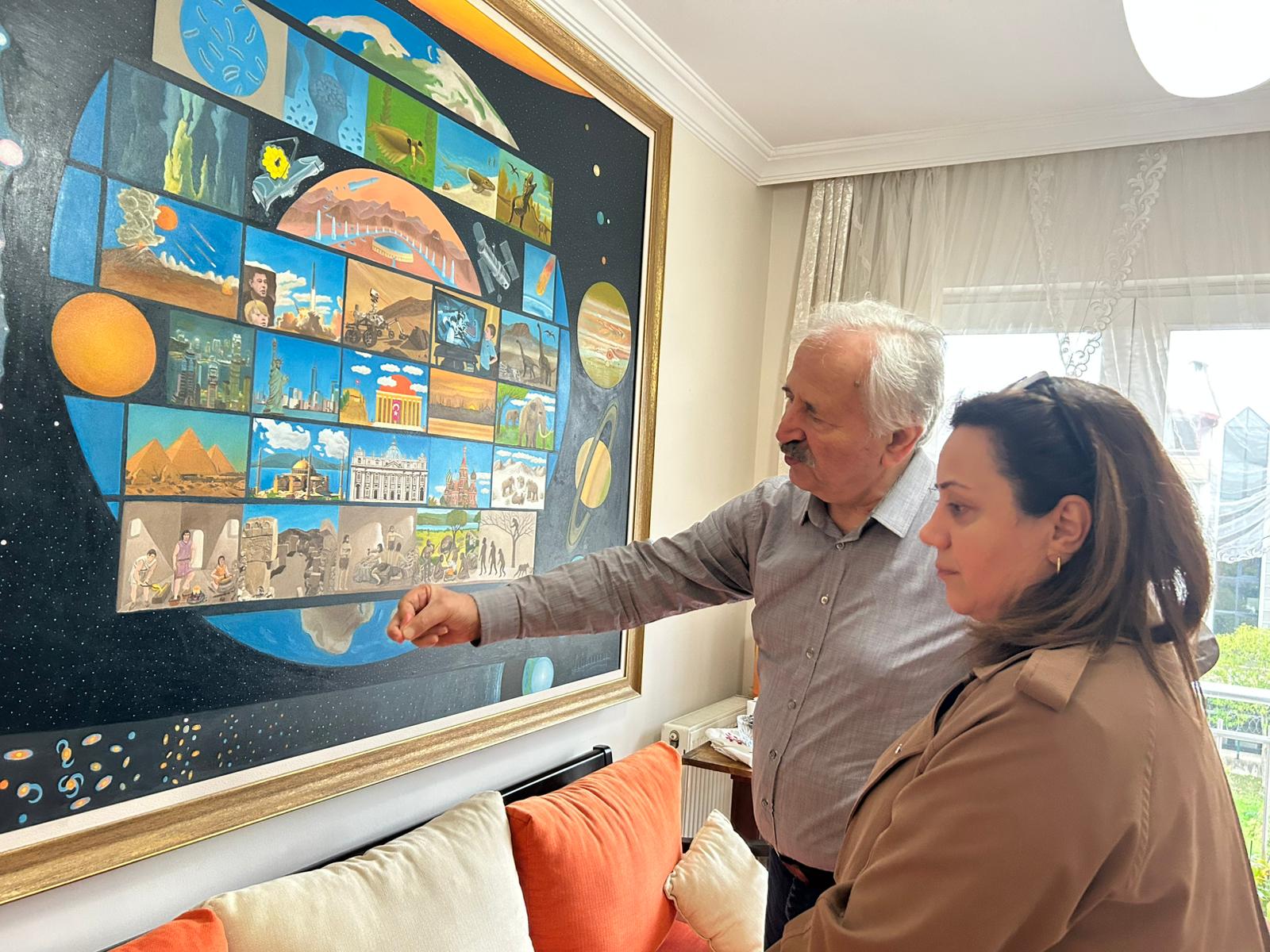 Kartepe’de Kıbrıs Gazisi Mehmet Ayhan Ziyaret Edildi