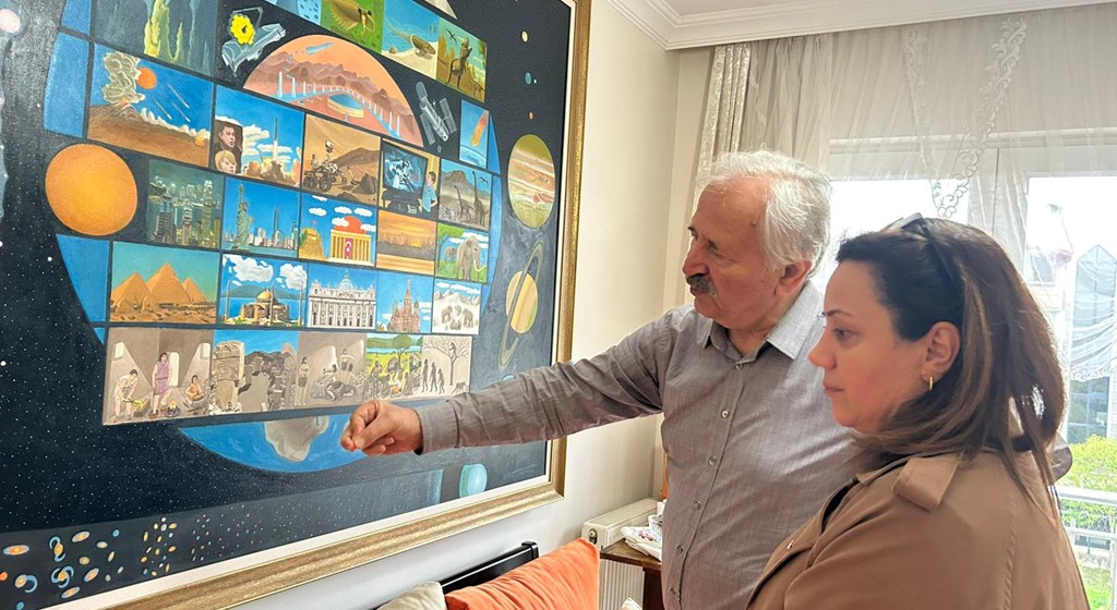 Kartepe’de Kıbrıs Gazisi Mehmet Ayhan Ziyaret Edildi