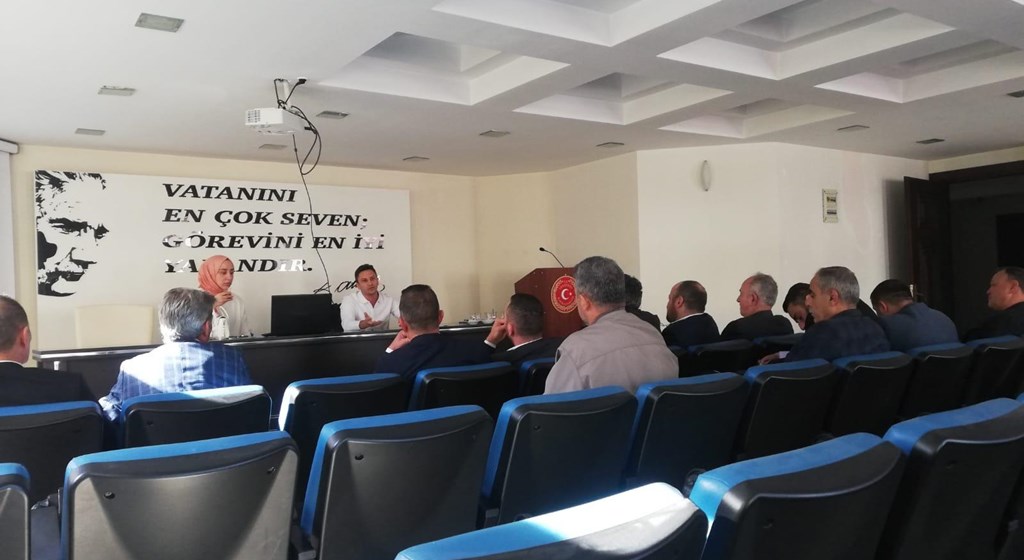 Tekkeköy’de Muhtarlara Bağımlılığa Yönelik Farkındalık Eğitimi Gerçekleştirildi