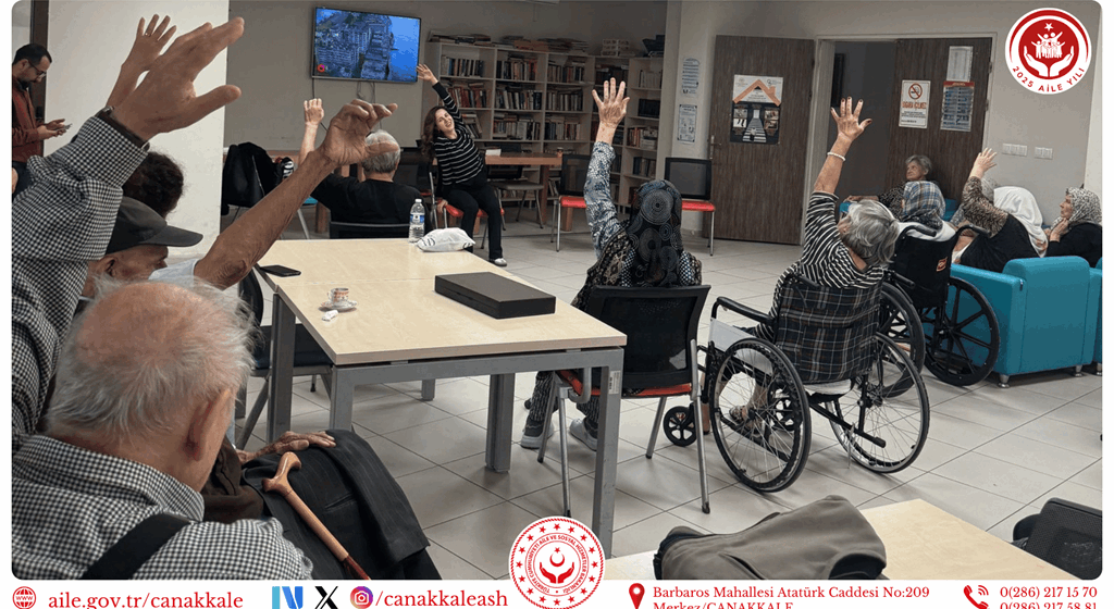🧘♀️ Aile Yılı Kapsamında Huzurevimizde Yoga Buluşması!