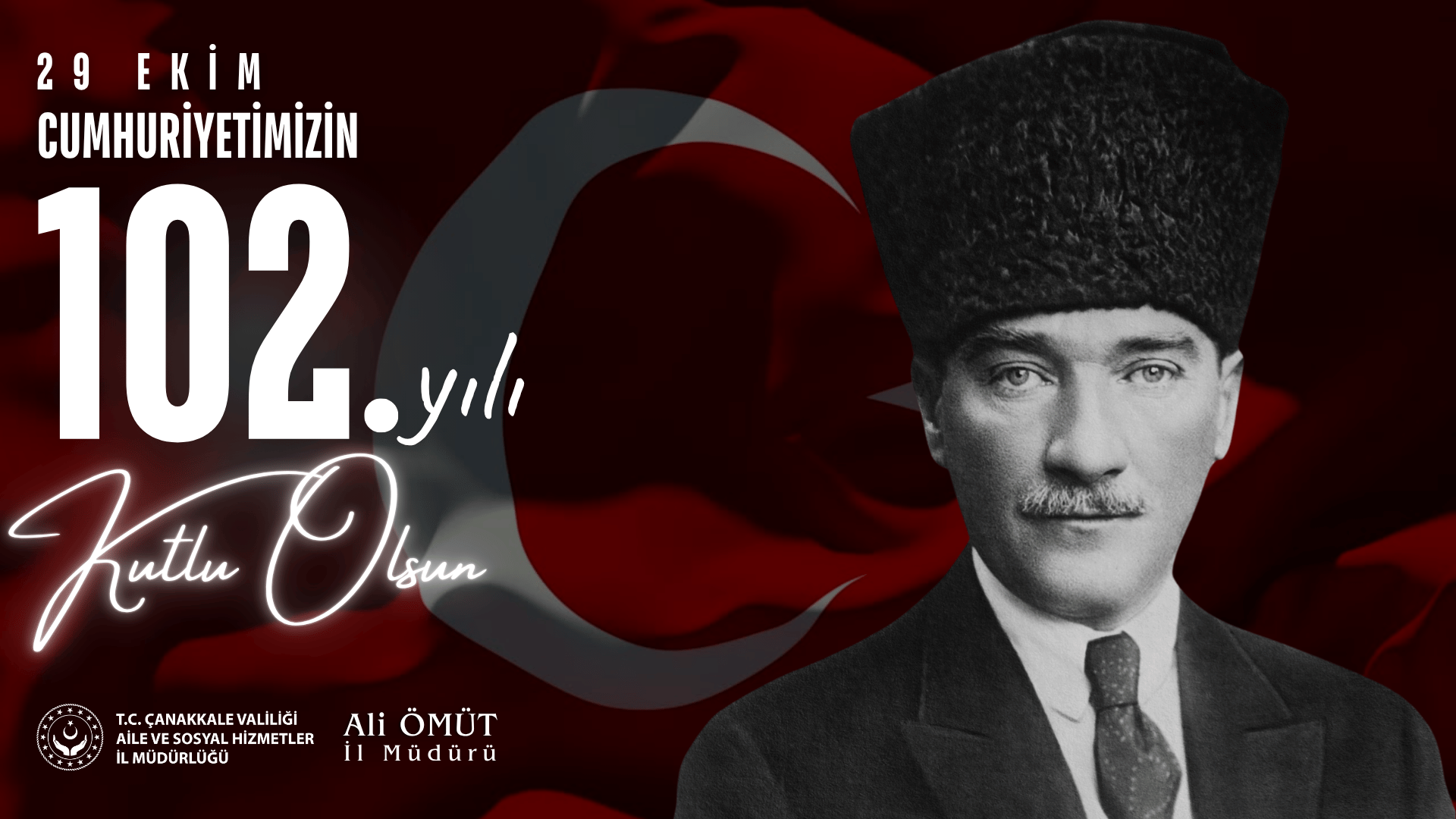 🇹🇷 Cumhuriyetimizin 102. yılı kutlu olsun!