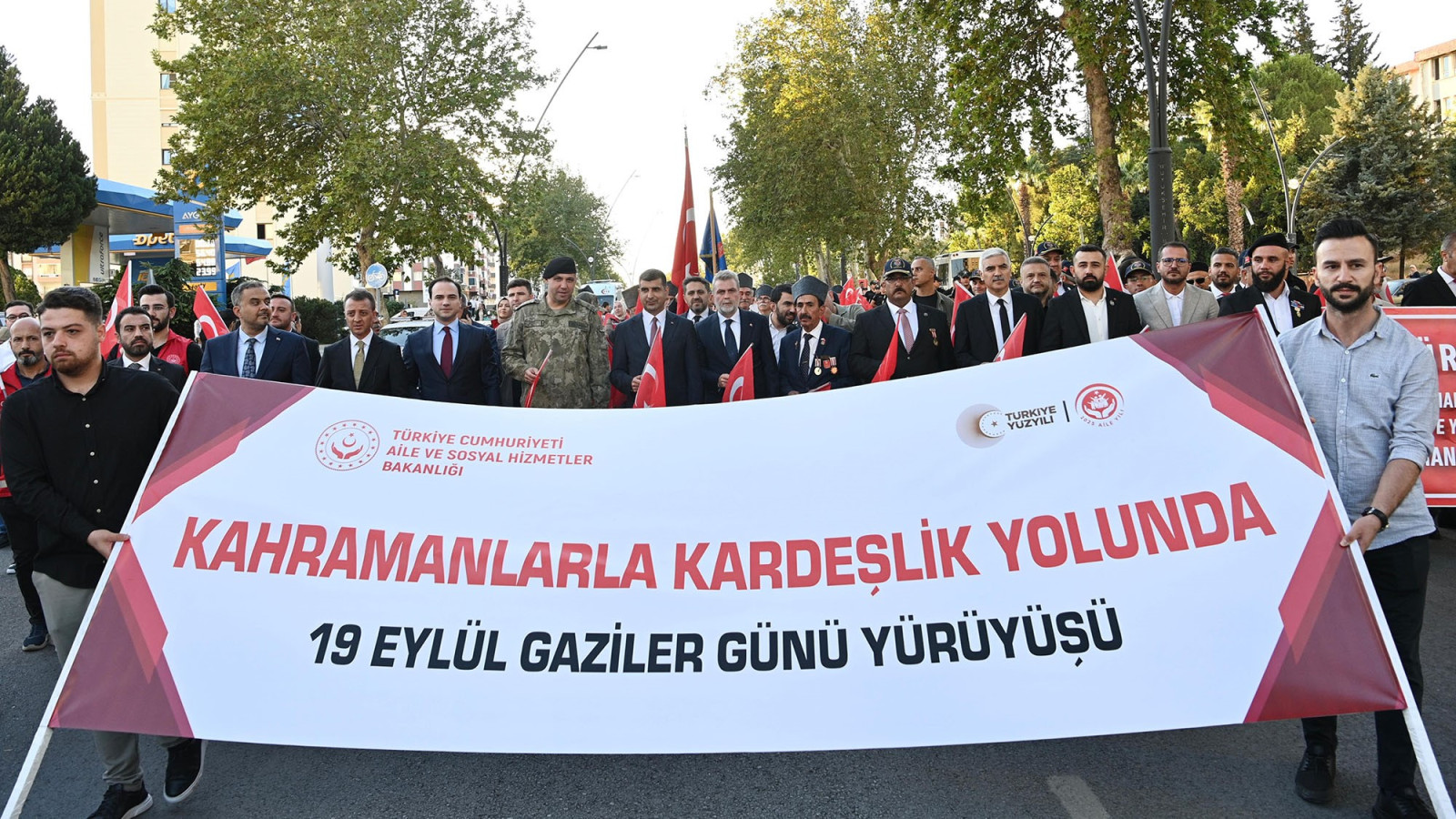 Kahramanmaraş’ta Gaziler Günü Kortej Yürüyüşü Düzenlendi