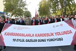 Kahramanmaraş’ta Gaziler Günü Kortej Yürüyüşü Düzenlendi