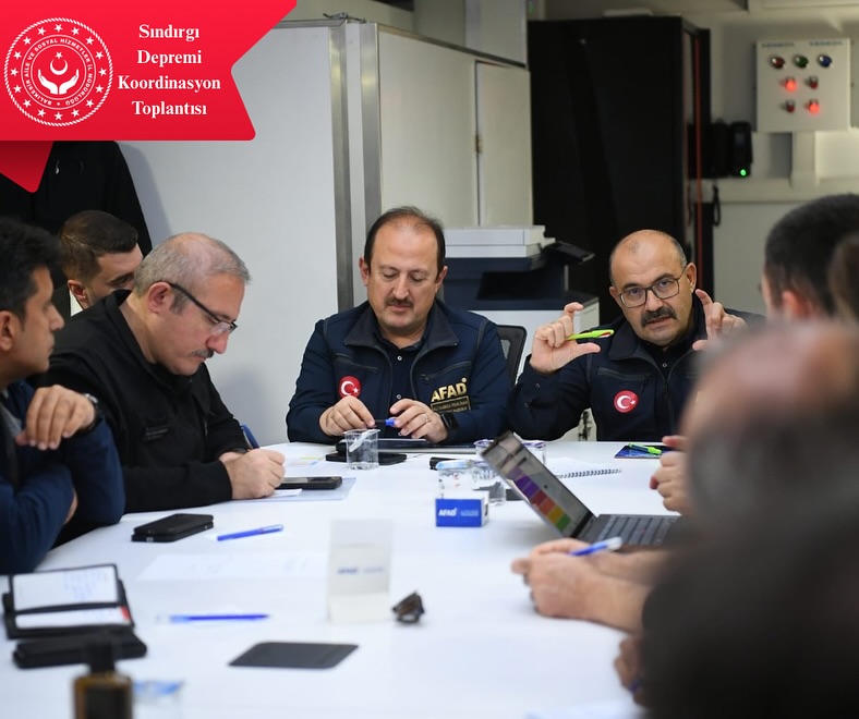 Valimiz Sayın İsmail Ustaoğlu Başkanlığında Deprem Koordinasyon Toplantısı Yapıldı