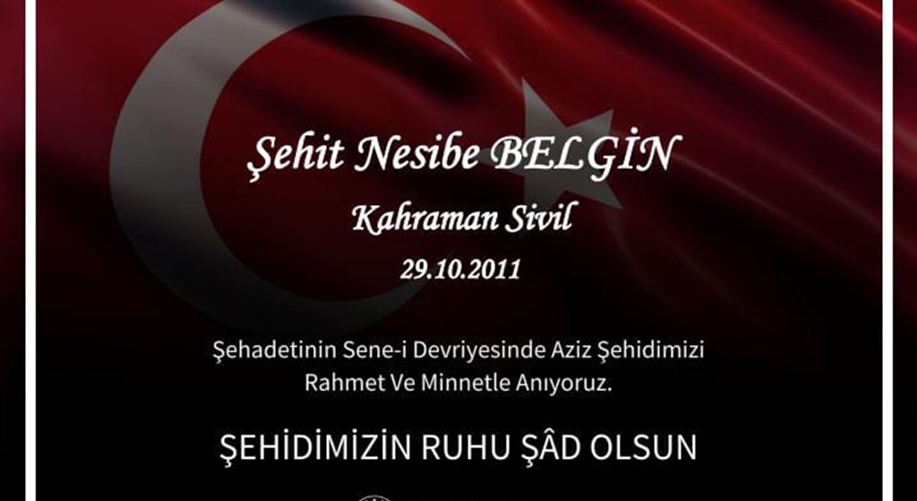 Sene_i devriyelerinde şehitlerimizi rahmet ve minnet ile yad ediyoruz. Ruhları şad mekanları cennet olsun.