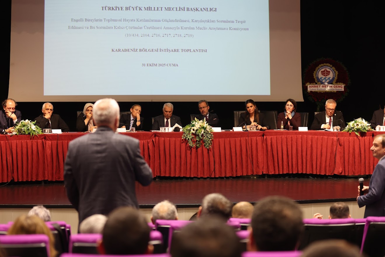 TBMM Engelli Bireylerin Sorunlarını Araştırma Komisyonu Karadeniz Bölgesi İstişare Toplantısı Trabzon’da Gerçekleştirildi  