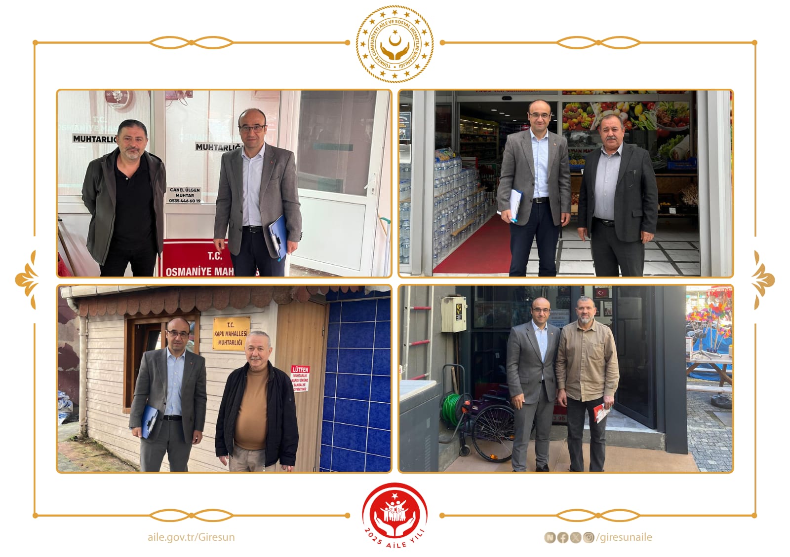 Yerel Yönetimle İş Birliği: Muhtar Ziyaretleri Gerçekleştirildi