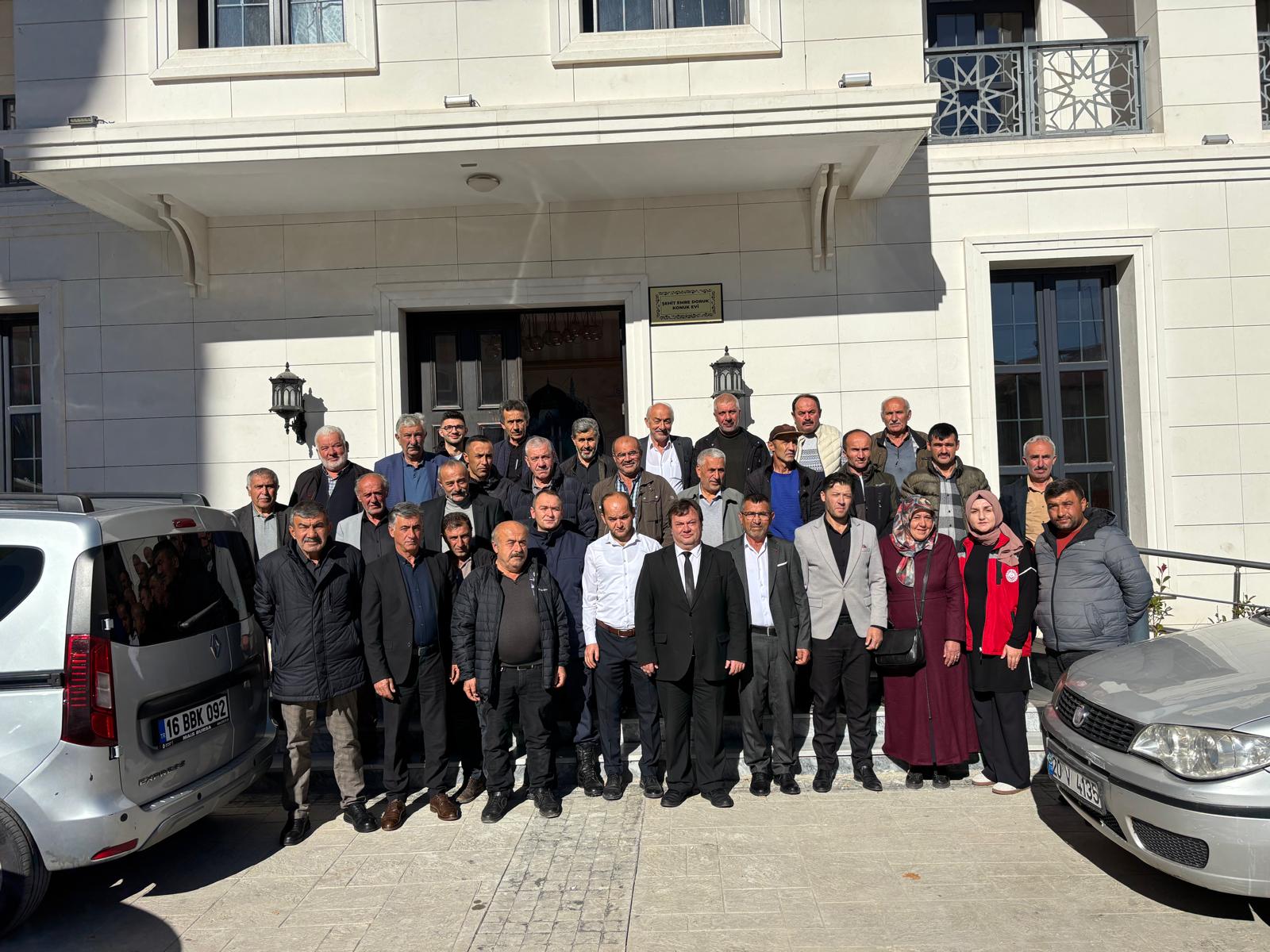 Şebinkarahisar Sosyal Hizmet Merkezi Muhtarlarla Bir Araya Geldi