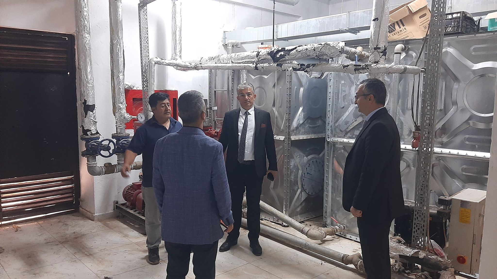 Yaşlı Bakım Merkezi Yapımı Takip Edildi