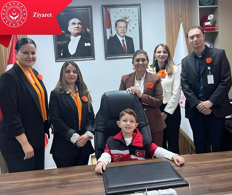 Minik Tuğra ve LÖSEV Heyeti, İl Müdürümüzü Ziyaret Etti