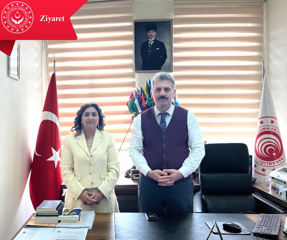 İl Müdürümüz Sayın Emine BÖÇKÜN, İl Ticaret Müdürü Sayın İlhan PEHLİVAN’ı Makamında Ziyaret Etti