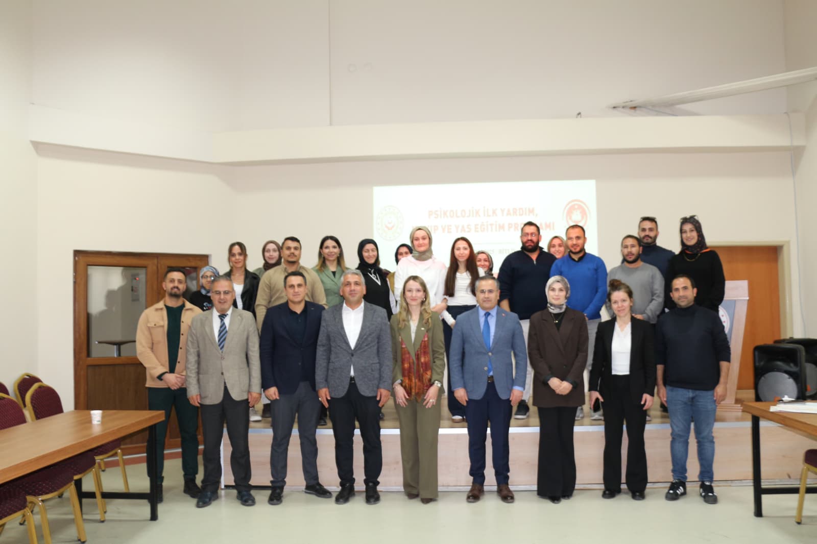 Psikolojik İlk Yardım, Kayıp ve Yas Eğitim Programı Başarıyla Tamamlandı