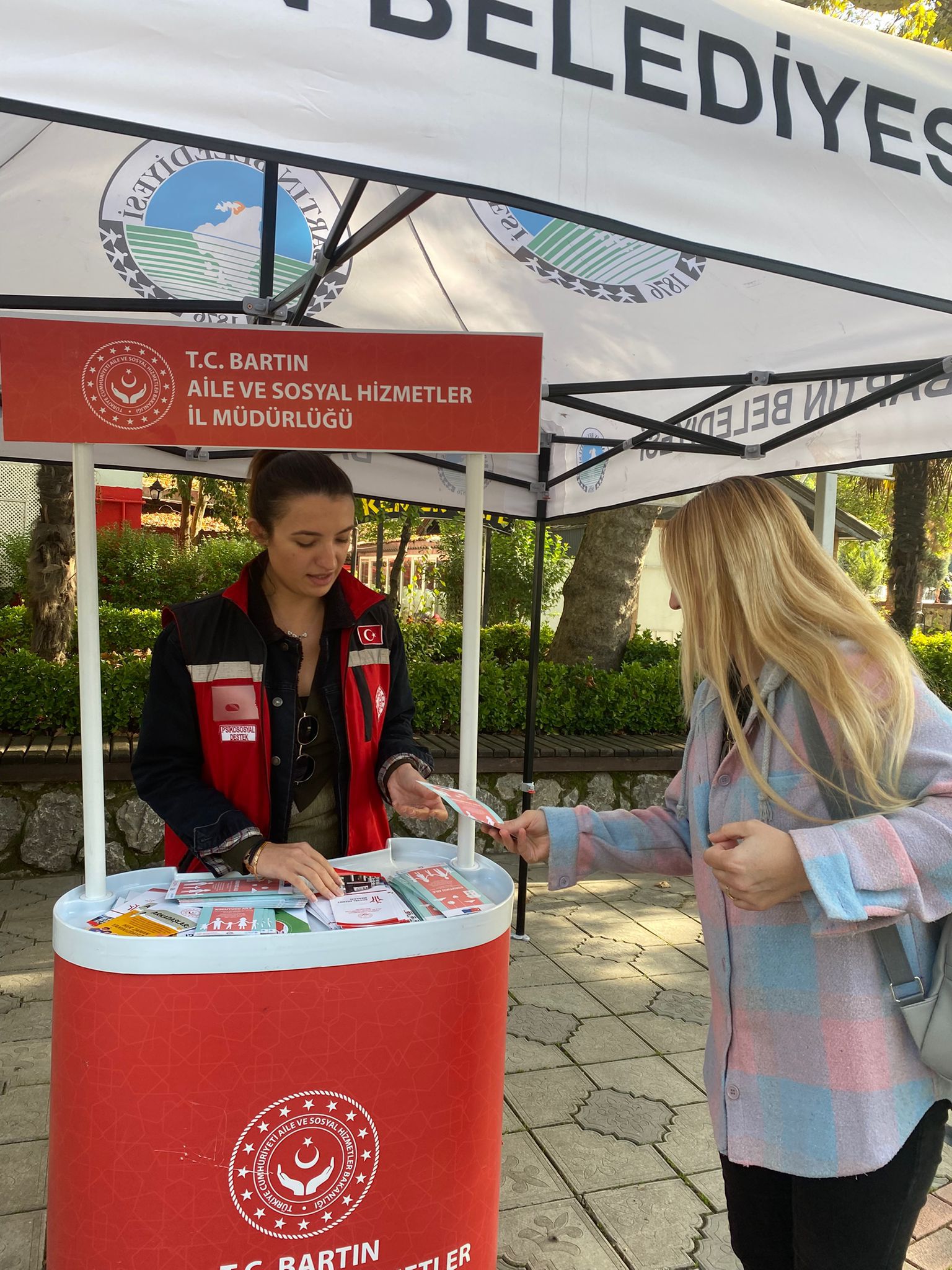 27. Bartın Kitap Fuarı’nda Aile ve Sosyal Hizmetler Tanıtım Standı Açıldı