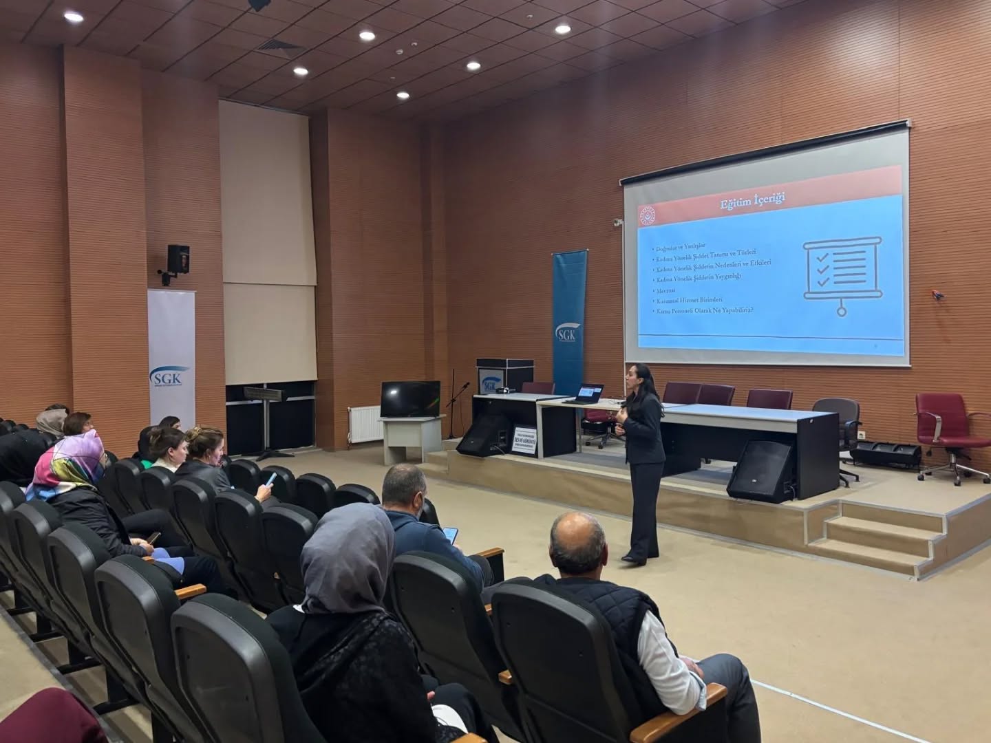 “Kadına Yönelik Şiddetle Mücadele” Konulu Farkındalık Semineri Gerçekleştirilmiştir