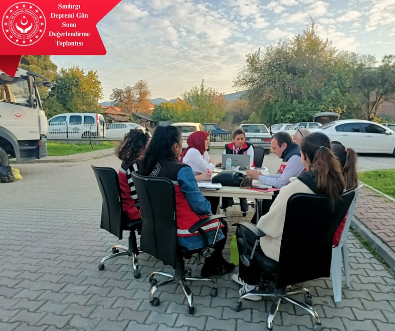 Sındırgı Depremi Gün Sonu Değerlendirme Toplantısı