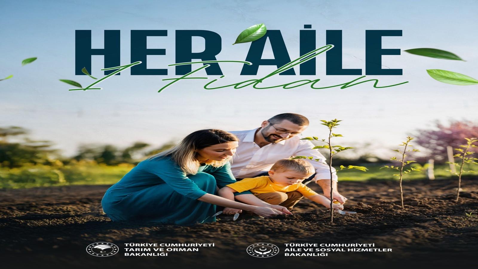 Her Aile 1 Fidan, Sevdamız Yeşil Vatan 🌱