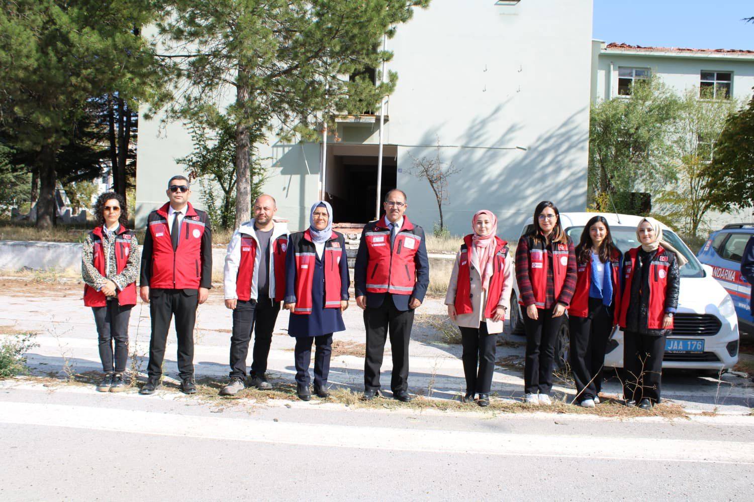  Psikososyal Destek Hizmet Grubu Sahada Görev Aldı