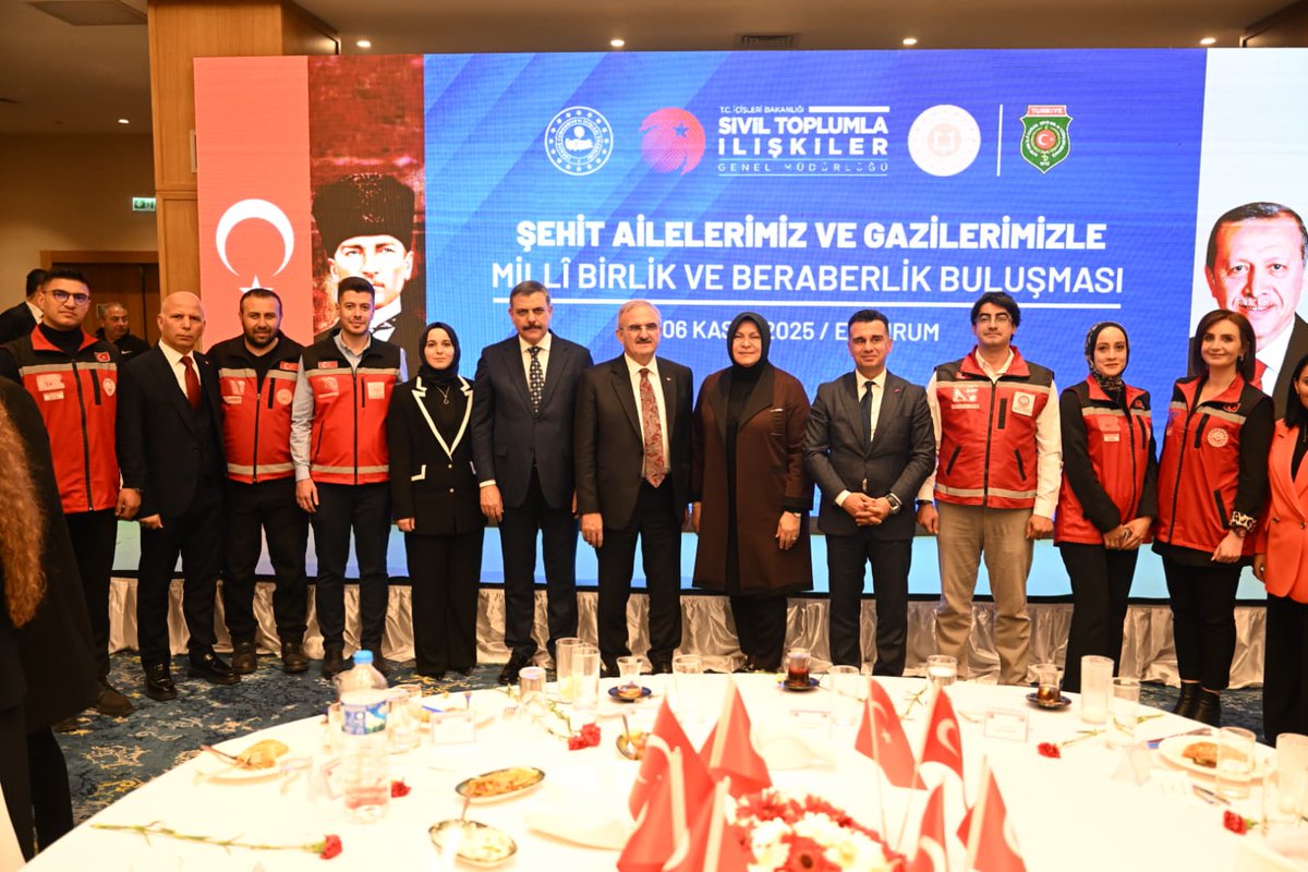 Millî Birlik ve Beraberlik Buluşması – Şehit Yakınları ve Gazilerle Bir Araya Geldik