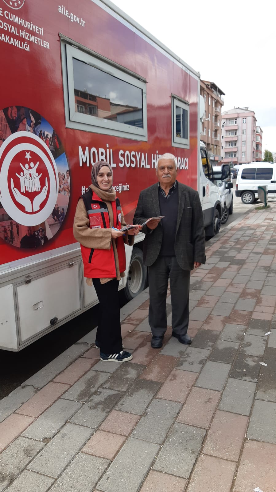 Mobil Sosyal Hizmet Aracı Yerköy ilçesinde