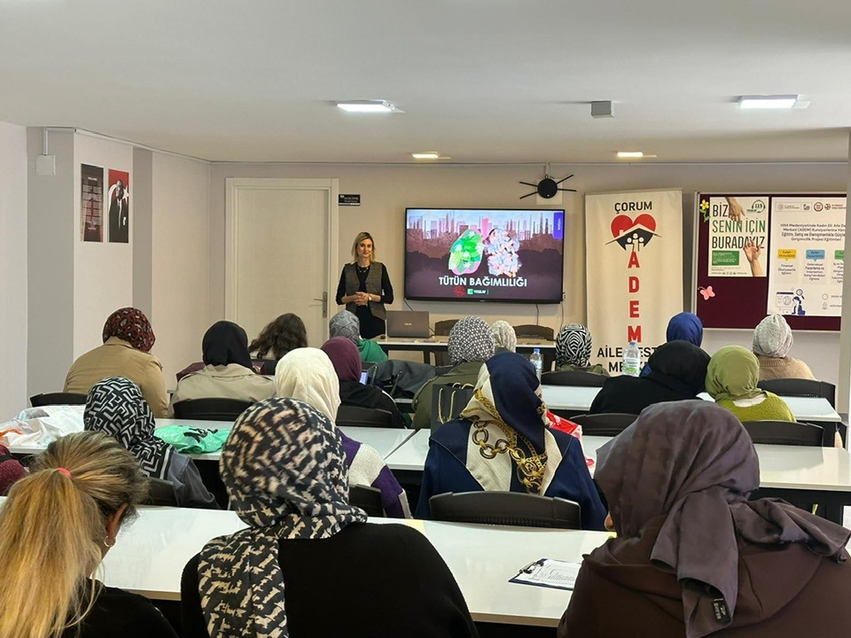 “Tütün Bağımlılığı ile Mücadele” Eğitimi Düzenlendi