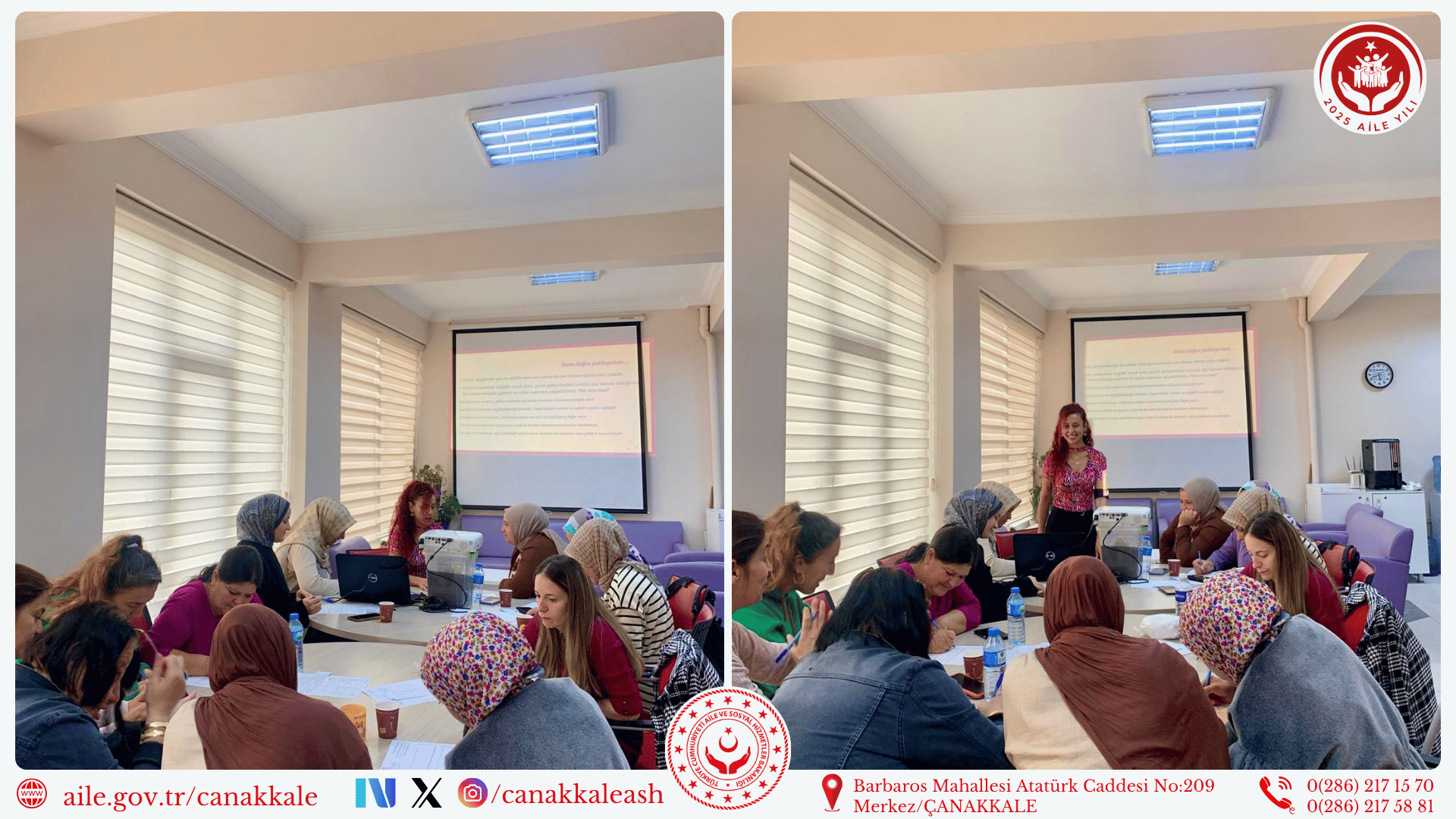 🌿 Gelibolu SODAM’da Aile Eğitim Programı Uygulaması