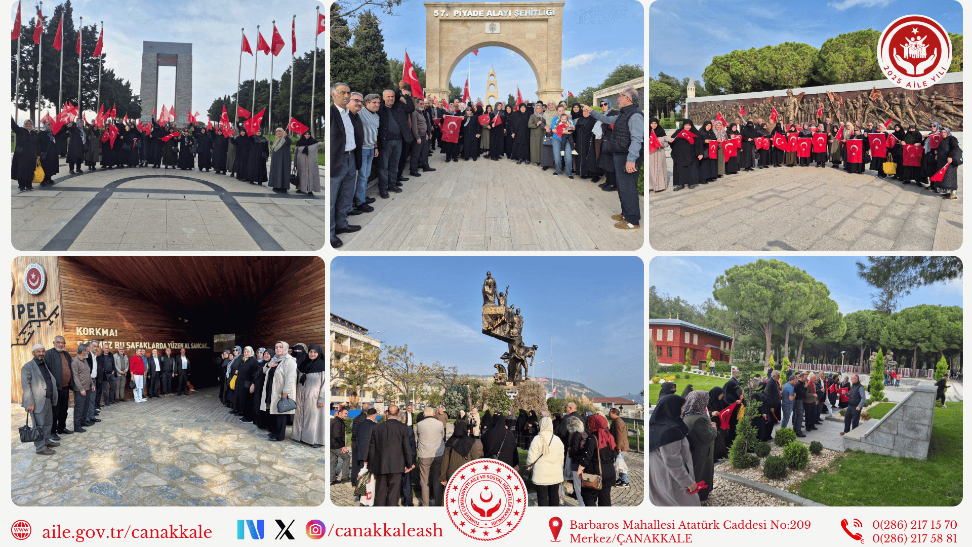 🇹🇷 Erzurum Şehit Aileleri Şehitlik Gezisi 🇹🇷