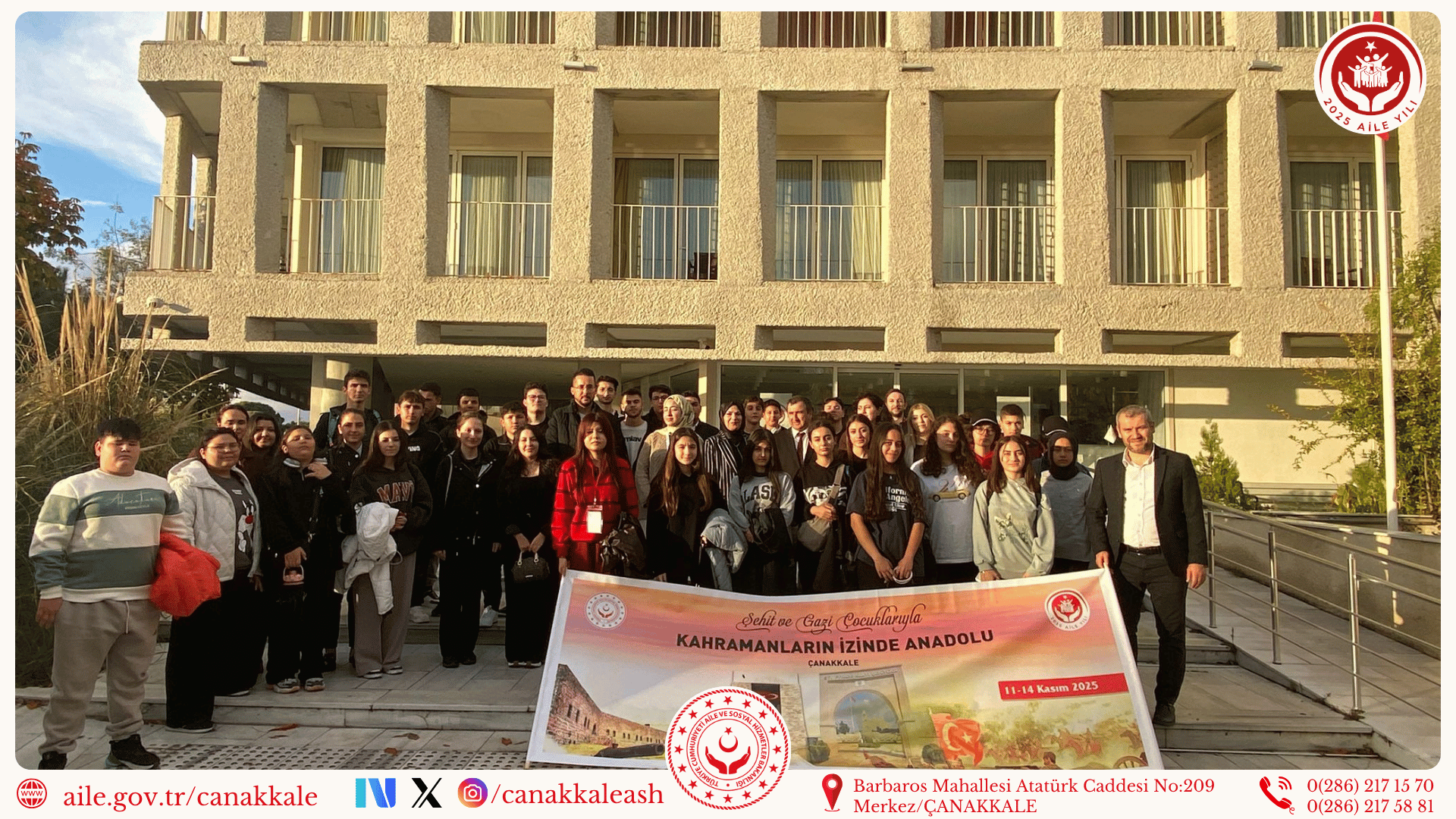 Şehit ve Gazi Çocukları ile Kahramanların İzinde Anadolu | İzmir, Denizli ve Aydın 