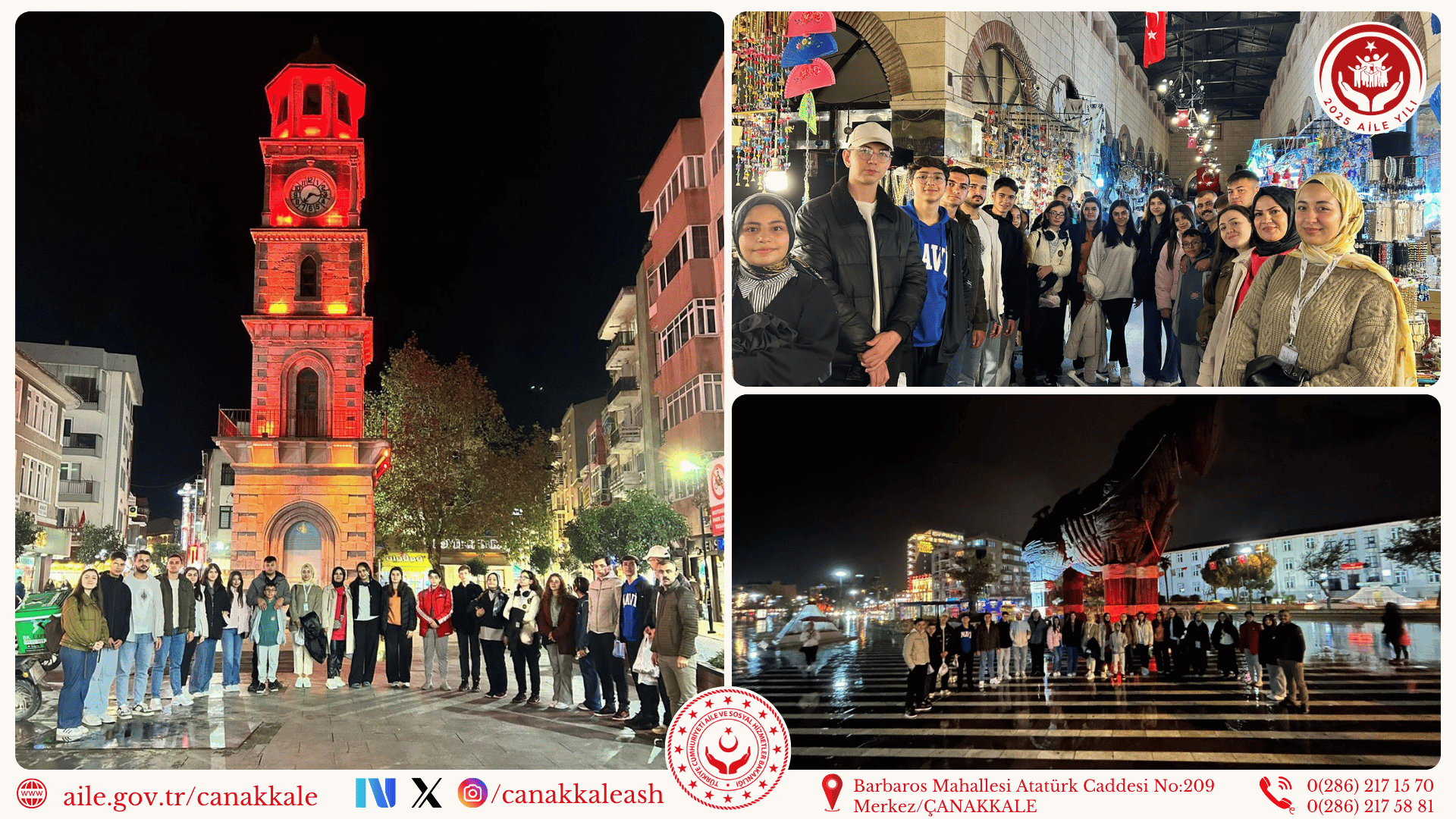 Şehit ve Gazi Çocukları ile Kahramanların İzinde Anadolu - Çanakkale Programı I. Gün