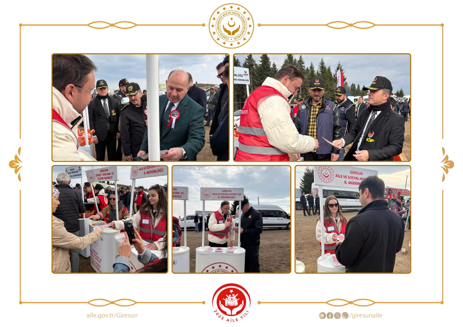 Koruyucu Aile Birimimiz 11 Kasım Milli Ağaçlandırma Gününde Çağman Yaylasındaydı.