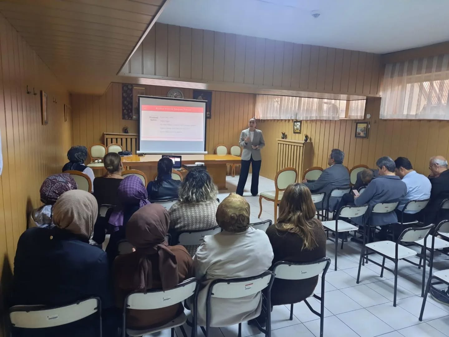 “Kadına Yönelik Şiddetle Mücadele” Konulu Farkındalık Semineri Gerçekleştirilmiştir