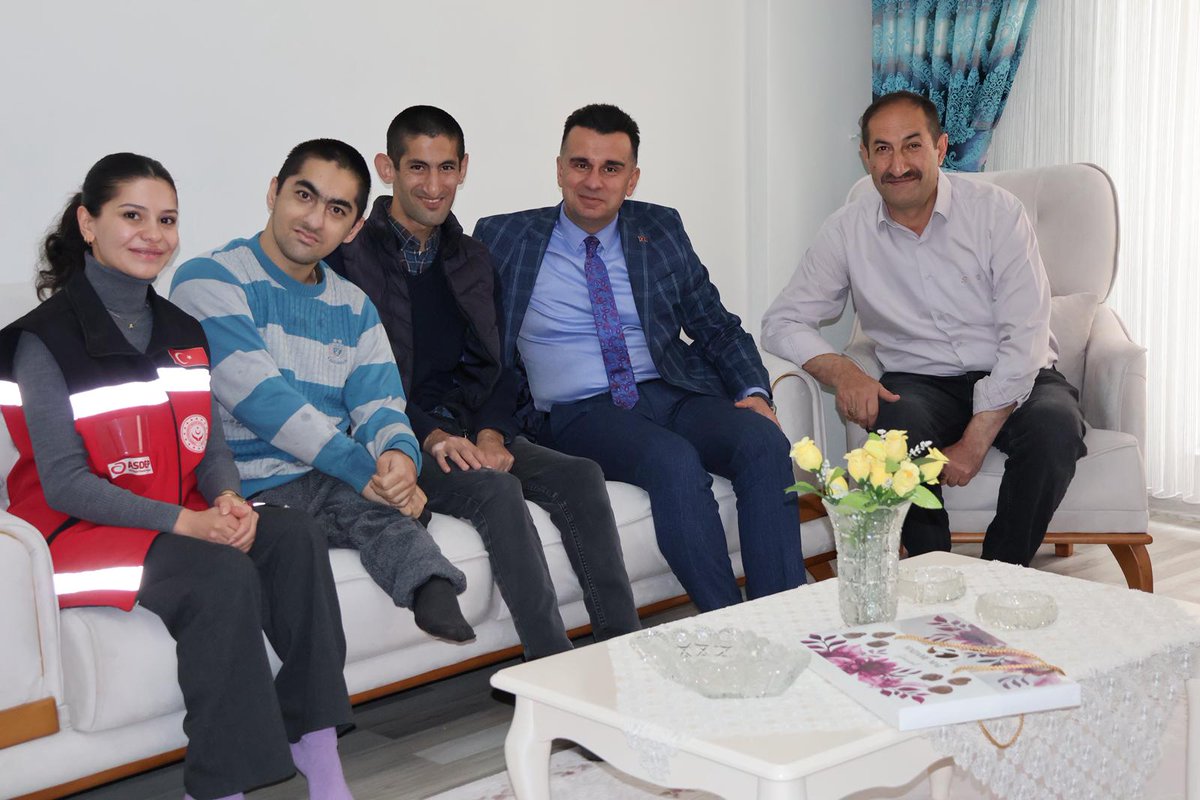 Horasan İlçesinde Evde Bakım Hizmeti Kapsamında Hane Ziyareti