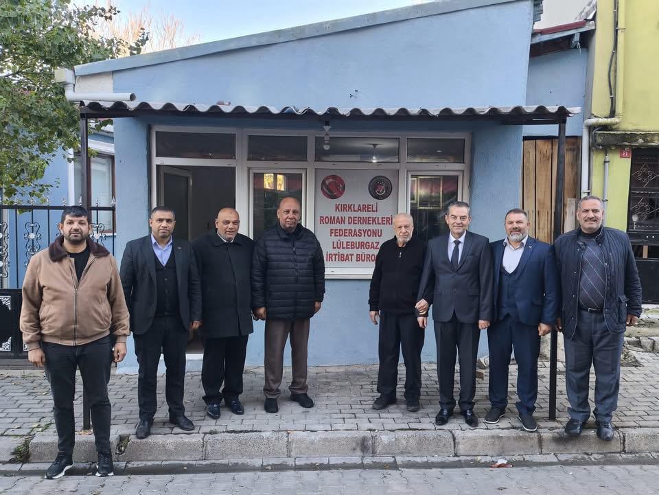 İl Müdürümüz Bilgin Özbaş’tan Roman Dernekleri Federasyonuna Ziyaret